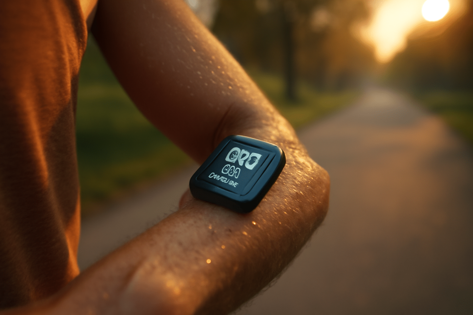 Coureur utilisant une application pour estimer les calories dépensées en course à pied selon allure et distance