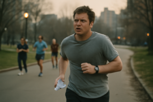 Femme débutant la course à pied sur sentier au réveil — conseils et plan pour commencer à courir