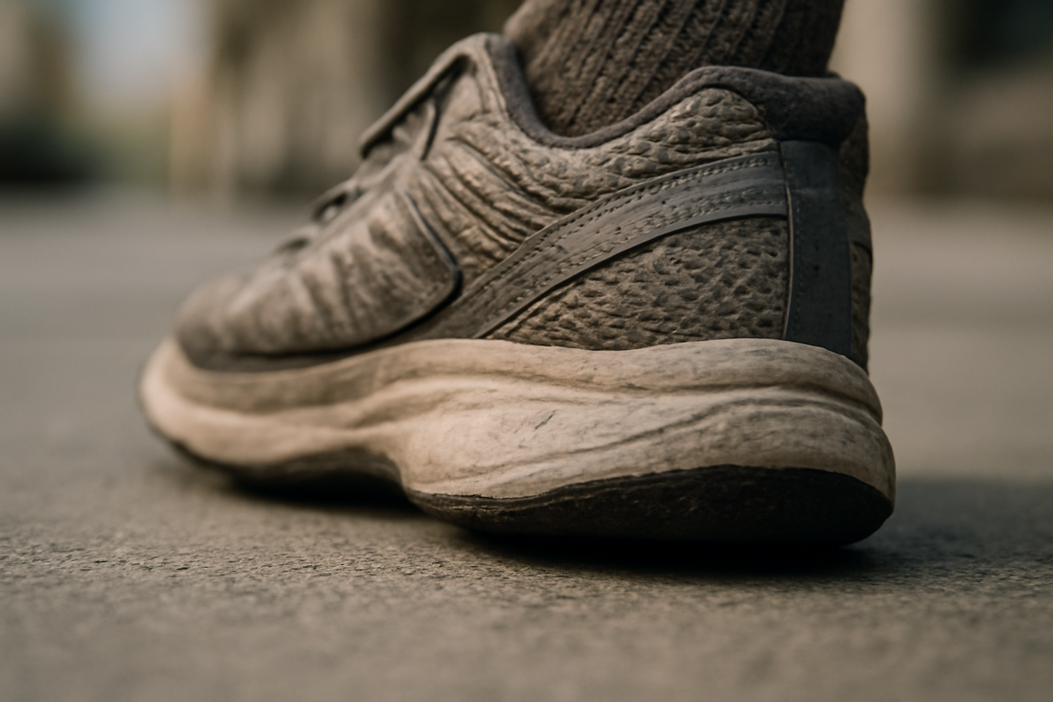 Analyse de course montrant foulĂ©e pronatrice avec usure intĂ©rieure de la semelle â conseils pour orthĂšses et chaussures stabilisantes